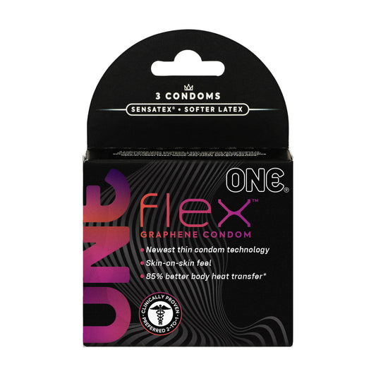 One Flex 3 Ct Condoms PM1131006