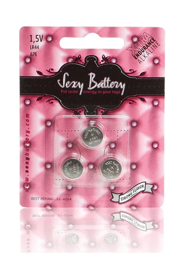 Sexy Battery LR44 - 3 Count Card SB-107