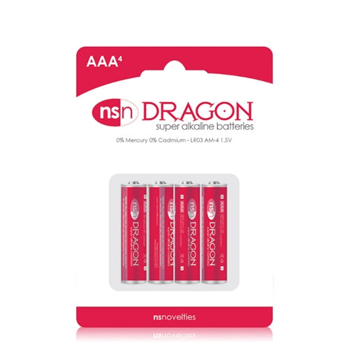 Dragon - Alkaline Batteries - AAA - 4 Pack NSN2010-20