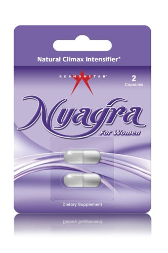 Nyagra Natural Climax Intense - 2  Ct Blister  Pack - Each NYA02P