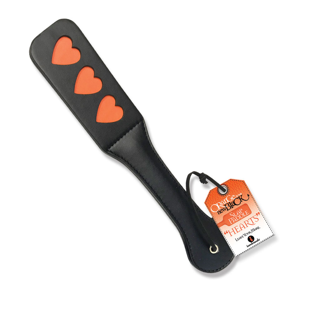 Orange Is the New Black Triple Heart Slap Paddle ICB2527-1