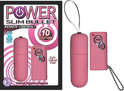 Power Slim Bullet Remote Control - Pink NW2317-1