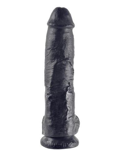 King Cock 10-Inch Cock With Balls - Black PD5509-23