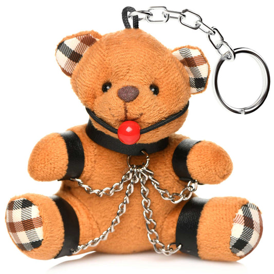 Gagged Teddy Bear Keychain MS-AH118