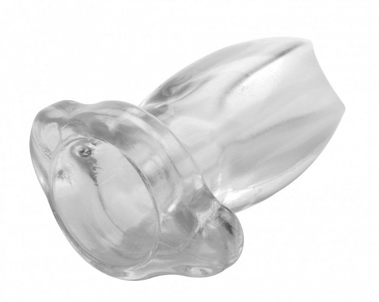 Peephole Clear Hollow Anal Plug - Small MS-AF816-SMALL