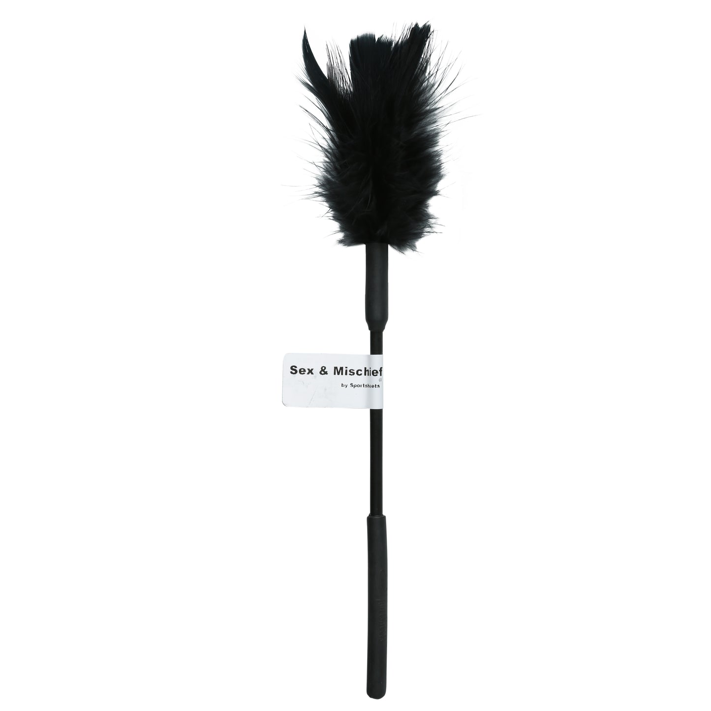 Sex and Mischief Feather Tickler - Black SS100-70