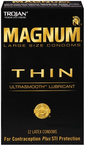Trojan Magnum Thin - 12 Pack TJ64614