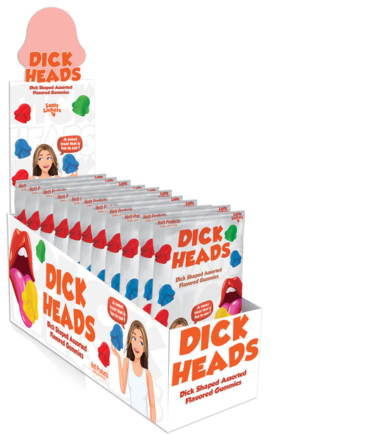 Dick Heads Gummies - Dick Shaped Gummies -  Assorted Flavors HTP3511-D