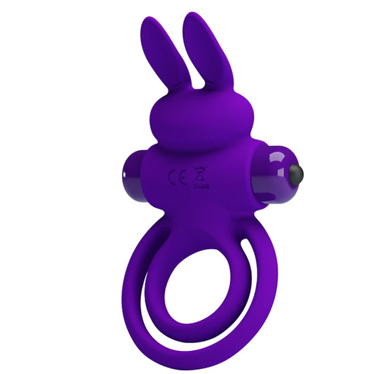 Pretty Love Vibrant Penis Ring III - Purple BI-210206-1